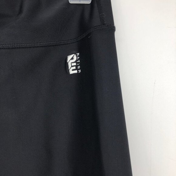 PE Nation black Strike Zone striped ankle leggings size M - Picture 10 of 13